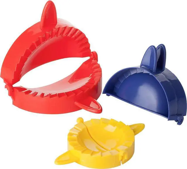 Main image of BTaT- Dough Press Set, 3 Pack, Dumpling, Empanada, Pastry & Turnover Press | Hand Pie Maker, Meat Pie Cutter for Baking Cooking & Kitchen Use