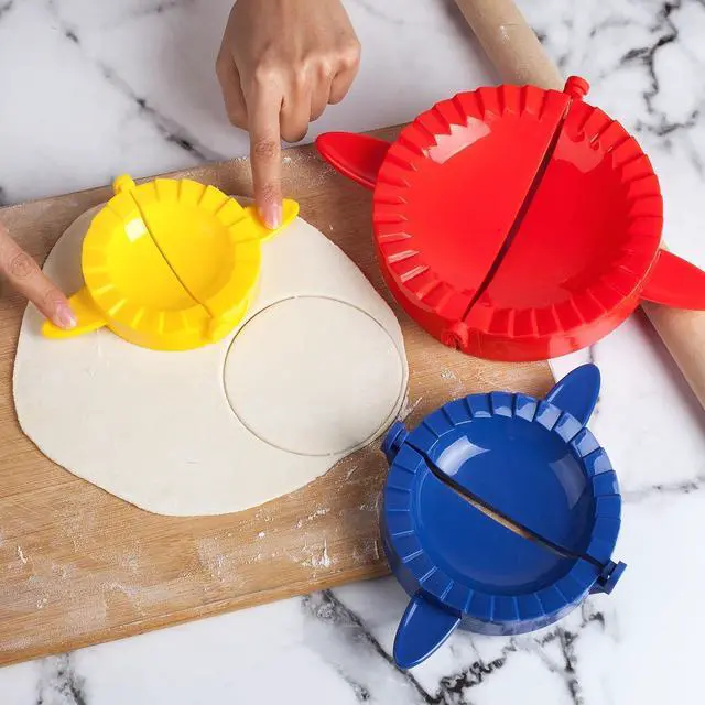 Alt view image 2 of 7 - BTaT- Dough Press Set, 3 Pack, Dumpling, Empanada, Pastry & Turnover Press | Hand Pie Maker, Meat Pie Cutter for Baking Cooking & Kitchen Use