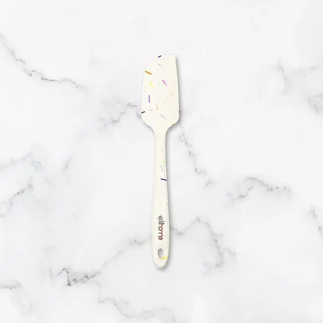 Main image of Elihome Mini Silicone Spatula - Non-Stick Heat Resistant Kitchen Spatula - Perfect for Baking, Cooking, Scraping, and Mixing - Mini - 8.9 IN, Sprinkles