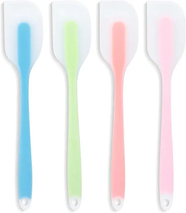 Main image of Silicone Spatula Set 4-Piece Heat-Resistant Flexible Utensils with Stainless Steel Core Premium Food Grade, BPA-Free, Seamless Kitchen Tools Dishwasher Safe, Heavy Duty, Non-Slip Grip