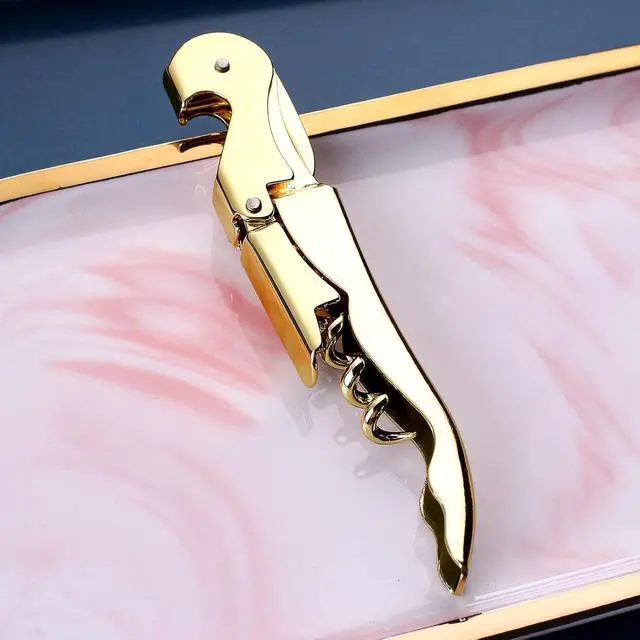 Alt view image 3 of 7 - Waiters Corkscrew Professional Wine openers,stainless steel Wine Key for Restaurant Waiters,Classic All-in-one Corkscrew, Bottle Opener and Foil Cutter
