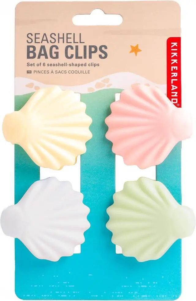 Alt view image 2 of 3 - SEASHELL BAG CLIPS