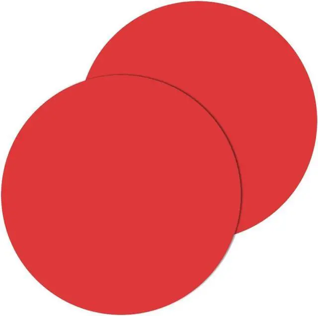 Main image of Multi-Purpose Silicone Original Microwave Mat | BPA Free, Food Grade Safe, Heat Resistant to 475°F, Dishwasher Safe - Splatter Guard, Hot Pad, Pot Holder, Minimize Mess,12 Inch, 2PCS (red) (Red)