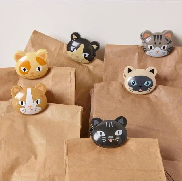 Alt view image 2 of 3 - Cat Bag Clips