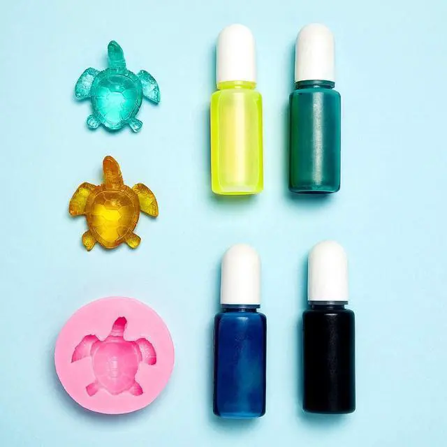 Alt view image 7 of 7 - Boao 2 Pieces Sea Turtle Silicone Mold Turtle Candy Fondant Mold Tortoise Chocolate Making for DIY Baking Cake Desserts Decoration Tools