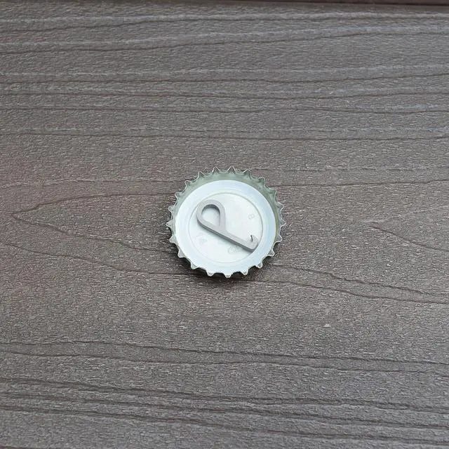 Alt view image 4 of 6 - Gear Infusion Pry.Me Tiny Titanium Beer Bottle Opener with Stainless Steel Key Ring - Made in the USA