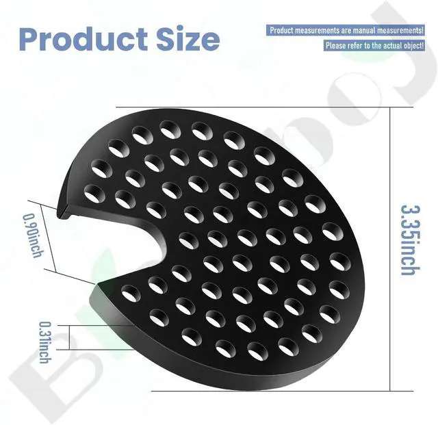 Alt view image 3 of 7 - MS-624913 Grid for Coffee Maker Compatible With Expresso Grinder Krups Nespresso Vertuo Next, Nespresso Vertuo Next - Easy to clean