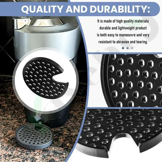 Alt view image 5 of 7 - MS-624913 Grid for Coffee Maker Compatible With Expresso Grinder Krups Nespresso Vertuo Next, Nespresso Vertuo Next - Easy to clean