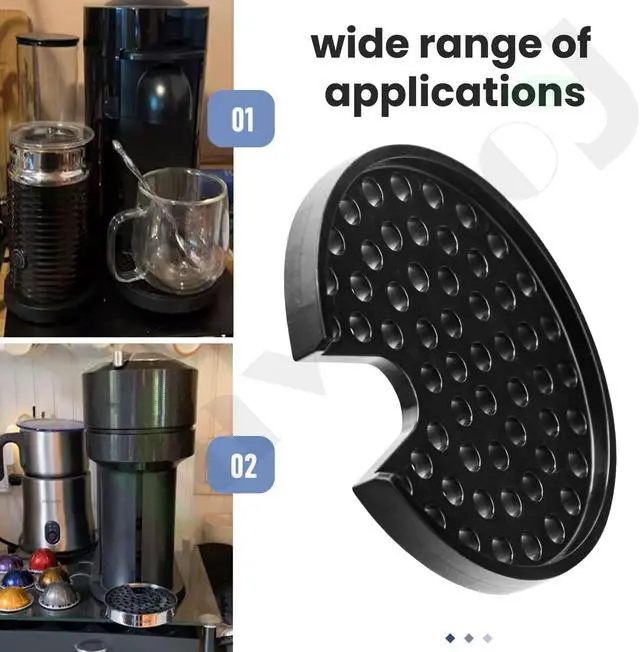 Alt view image 7 of 7 - MS-624913 Grid for Coffee Maker Compatible With Expresso Grinder Krups Nespresso Vertuo Next, Nespresso Vertuo Next - Easy to clean
