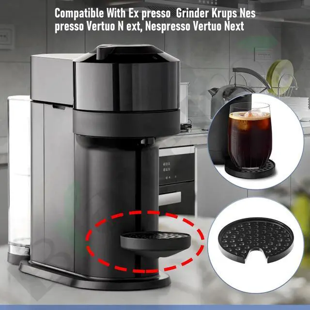 Alt view image 6 of 7 - MS-624913 Grid for Coffee Maker Compatible With Expresso Grinder Krups Nespresso Vertuo Next, Nespresso Vertuo Next - Easy to clean