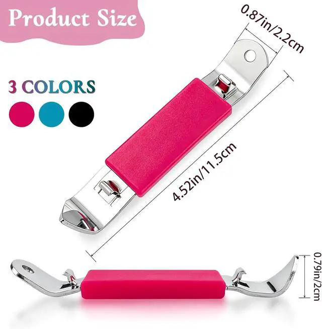 Alt view image 2 of 6 - KTOJOY 3 PCS Magnetic Bottle Openers, Stainless Steel Small Can Tapper, Can Openers Classic Beer Opener with Magnet for Camping and Traveling