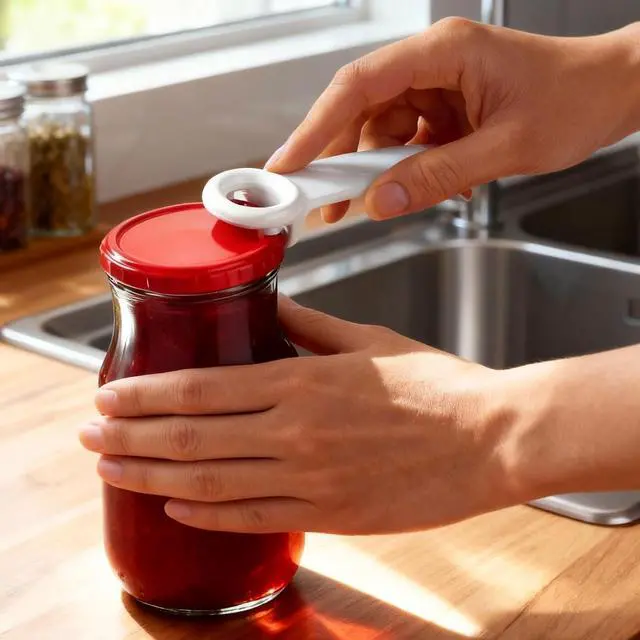 Alt view image 6 of 7 - 6-Pack Jar Key Lid Opener for Weak Hands & Seniors, Crown Bottle Opener | Vacuum Seal Popper with Long Easy-Grip Handle for Jar Lids & Crown Caps, Kitchen Prep, Picnics, Parties and Everyday Use