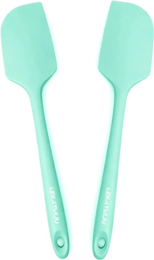 Main image of 600ºF Heat Resistant Large Silicone Spatula 11.3" Rubber spatula | 2 Pack Silicone Spatula Set for Baking,Scraping,Mixing Nonstick Cookware Safe Flexible Utensil for Cooking