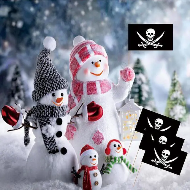 Alt view image 5 of 6 - Pirate Toothpicks Flag Jack Rackham Small Mini Cocktail Fruit Cupcakes Toppers Food Stick Flags Decorations, 100 Pack