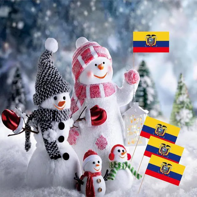 Alt view image 5 of 7 - Ecuador Toothpick Flag Ecuadoran Small Mini Cocktail Fruit Cupcakes Toppers Food Stick Flags Decorations,100 Pack