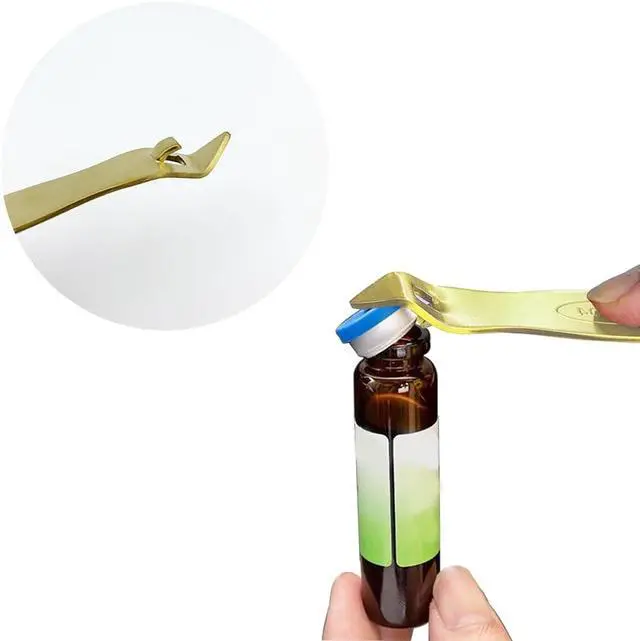 Alt view image 4 of 7 - 2 Pcs Gold Bottle Opener Stainless Steel Can Punch Opener Church Key Can Opener Beer Openers for Bar Kitchen Party, Gift for Men Husband Father Boyfriend