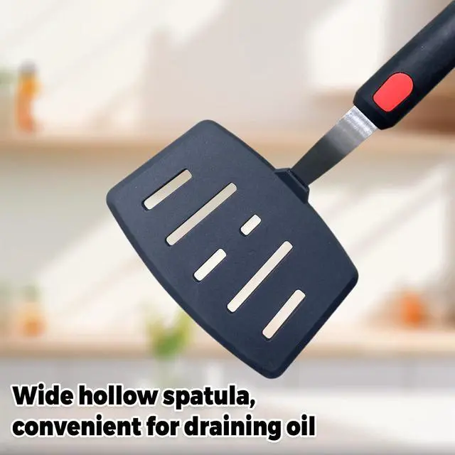 Alt view image 3 of 7 - Spatulas Silicone Heat Resistant,Small Spatula for Non Stick Frying Pan