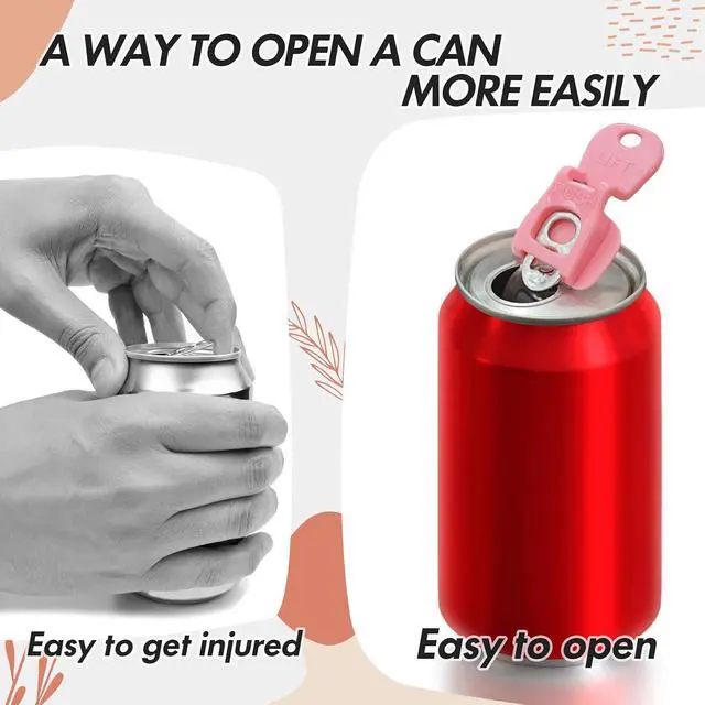 Alt view image 3 of 7 - 12PCS Reusable Can Tab Lifters with Sealing Drink Covers - Effortless Opener & Protector for Soda, Beer & Cans