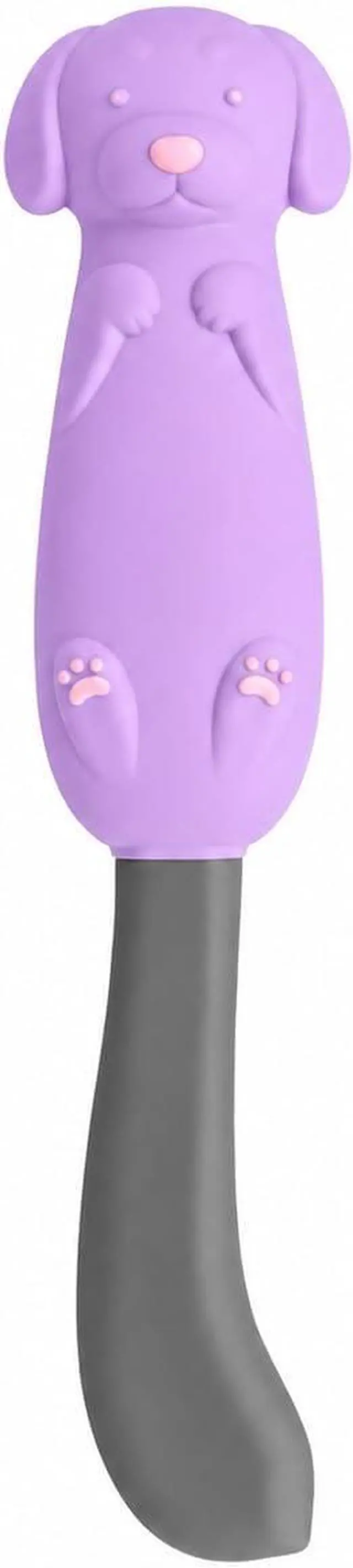 Main image of Jar Scraper Spatula - Silicone Scraper, Cute Kitchen Accessories, Unique Fun Cooking Kitchen Gadgets for Foodies - BPA-free & 100% Food Safe (Puppy - Purple)