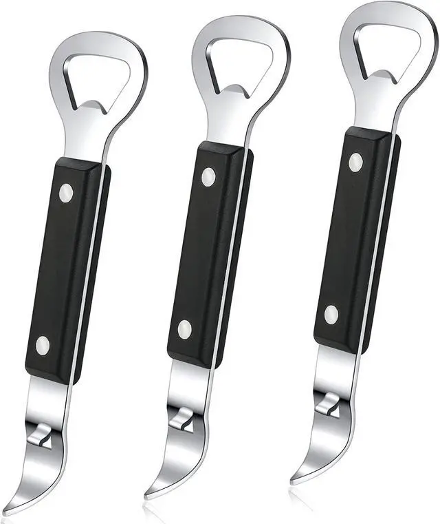 Main image of HANCELANT Can Punch Bottle Opener, Manual Stainless Steel Can Opener 3 Pack