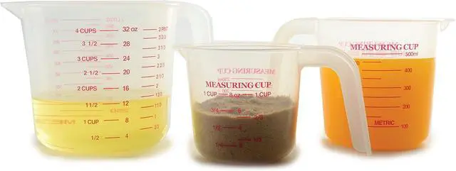 Alt view image 3 of 4 - Norpro 2 Plastic Measuring Cup, Multicolored
