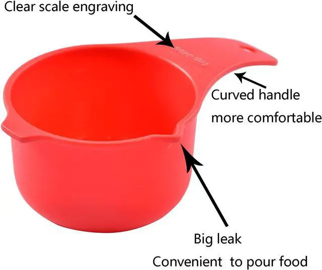 Alt view image 3 of 7 - Measuring Cups Set of 7, Assorted Colors