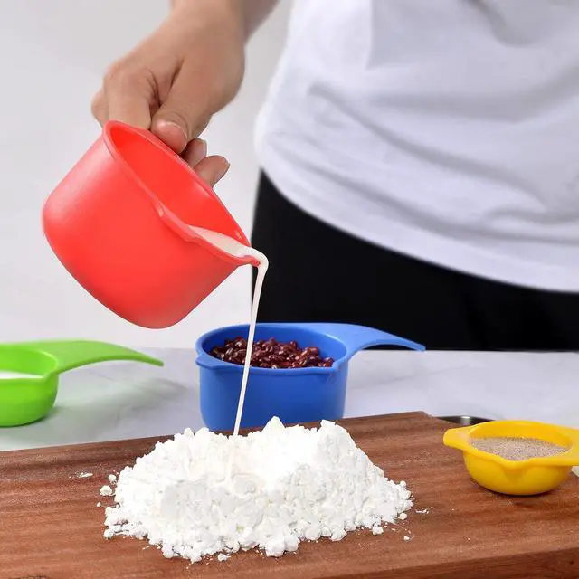 Alt view image 4 of 7 - Measuring Cups Set of 7, Assorted Colors