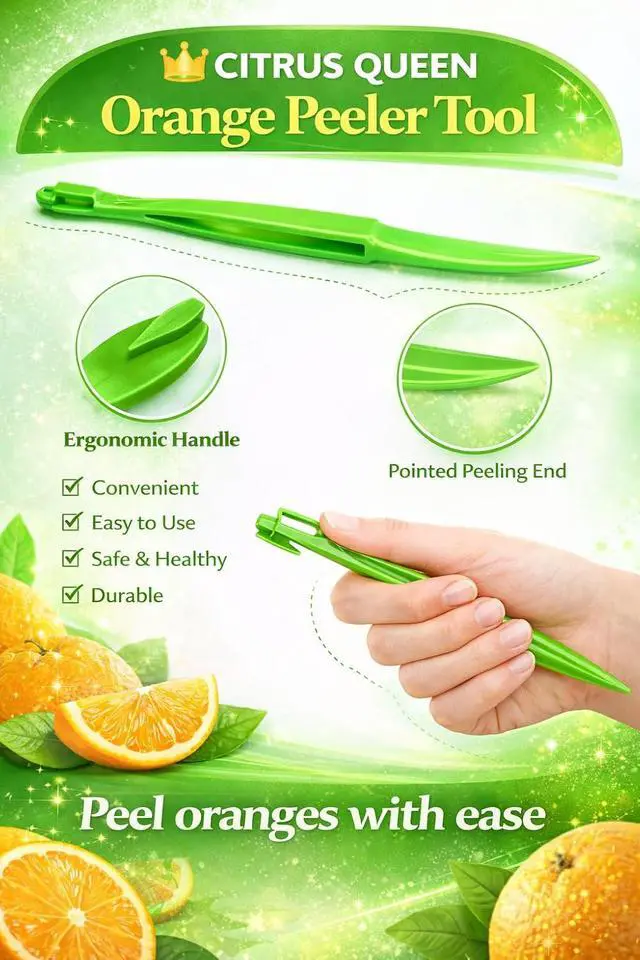 Alt view image 3 of 7 - Orange Peeler Tool 10 Pack Bulk | Easy citrus peeling