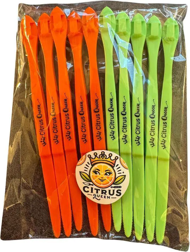 Alt view image 5 of 7 - Orange Peeler Tool 10 Pack Bulk | Easy citrus peeling