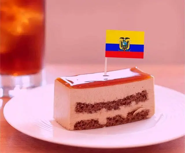 Alt view image 3 of 6 - JAVD CYPS 100 Pcs Ecuador Flag Ecuadorian Toothpick Flags, Small Mini Stick Cupcake Toppers Ecuador Flags,Country Picks Party Decoration Celebration Cocktail Food Bar Cake Flags