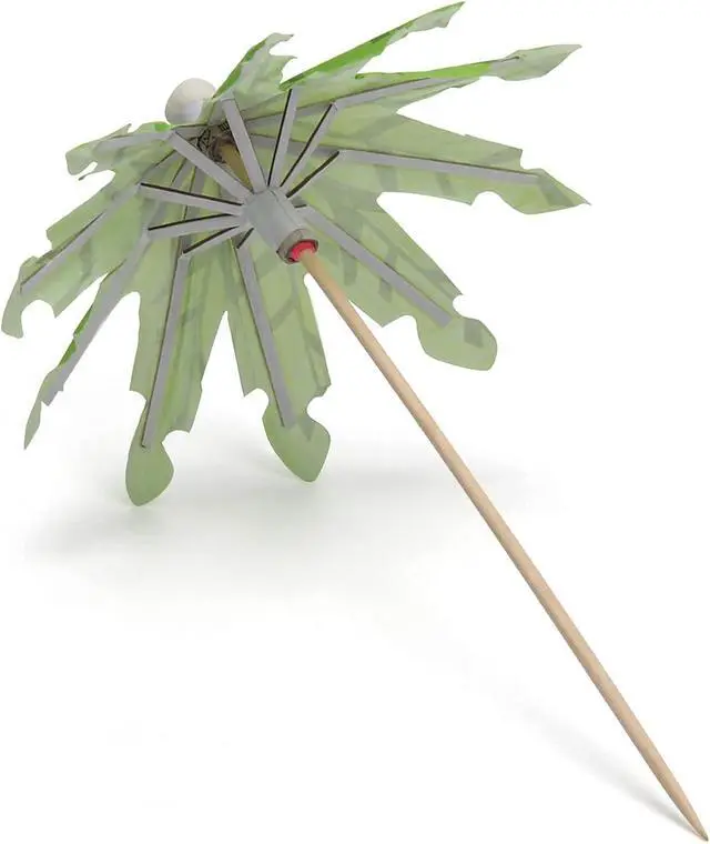 Alt view image 6 of 6 - 50pcs Cocktail Umbrellas for Drinks, Coconut Palm Tree Umbrella Toothpicks | Tropical Umbrella Decorations for Drinks Cocktail Cupcake Fruit - Add a Great Addition to Themed Party