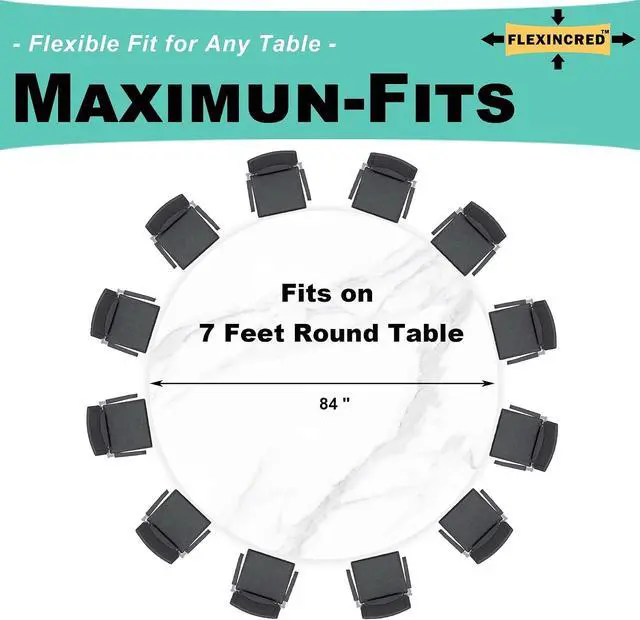 Alt view image 7 of 7 - Yellow 3 Pack Round Plastic Tablecloth 84 Inches Premium Sunny Yellow Decorative Table Cover for Baby Shower, Birthday, Wedding, Indoor and Outdoor use