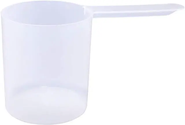 Main image of Plastic Measuring Scoop, (148 cc | .625 Cup | 5 oz. | 148 mL) Long Handle Spoons for Powders, Granules, Coffee, Pet Food, Baking Supplies, Protein and Other Dry Goods, BPA Free (Set of 1)