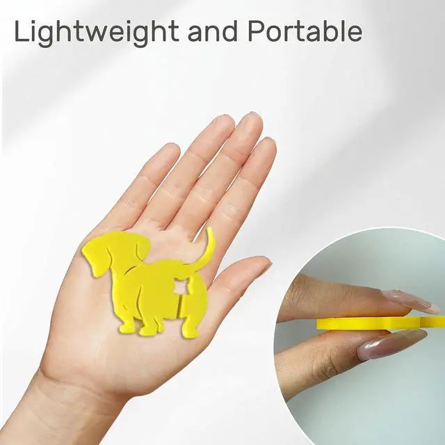 Alt view image 4 of 6 - Cat Dog Butt Bread Clip - 4 Pack Reusable Food Bag Clips, Keep Your Food Fresh with Adorable Pet-Themed Design (Dog)