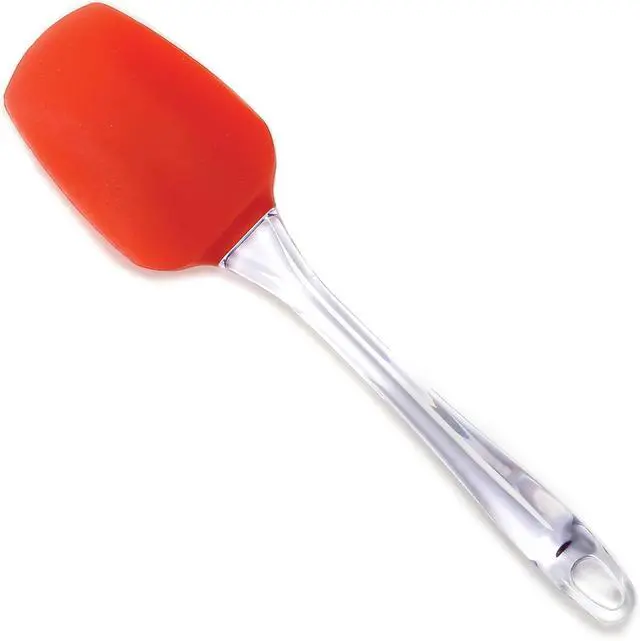 Main image of Norpro Silicone Large Scoop Spatula, Red, One Size, As Shown