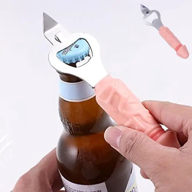 Alt view image 6 of 7 - Beer Bottle Opener Novelty Funny Beer Bottle Opening Tool for Party Club Festival