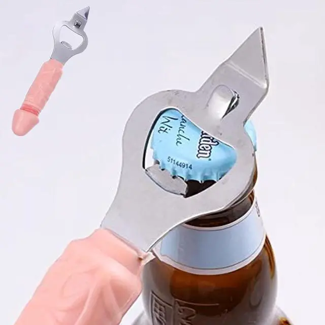 Alt view image 7 of 7 - Beer Bottle Opener Novelty Funny Beer Bottle Opening Tool for Party Club Festival