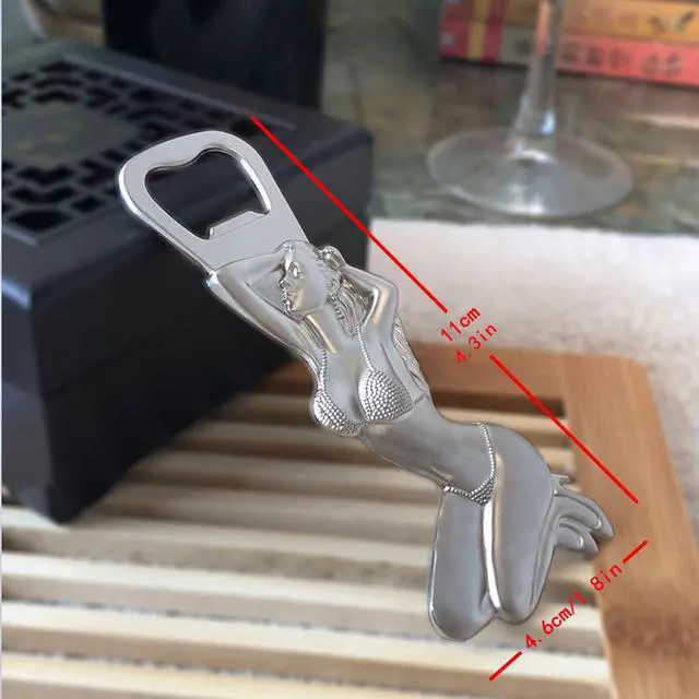 Alt view image 4 of 6 - Bottle Opener Magnetic Fridge Decoration Solid Durable for Kitchen Bar Restaurant Party Beer Openers