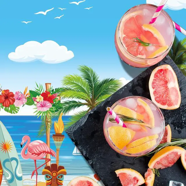 Alt view image 5 of 7 - 3 Pack Summer Beach Plastic Tablecloth Party Decorations, Disposable Aloha Luau Hawaiian Tablecloth, Flamingo Surfboard Table Cover for Summer Beach Pool Hawaiian Theme Party Decorations, 54 x 108Inch