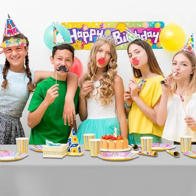 Alt view image 3 of 6 - CXPSINC Plastic Tablecloth 54" x 108"Disposable Tablecloth Rectangle Plastic Table Cover for 6 to 8 Foot Tables Indoor or Outdoor Parties Birthdays Christmas (Silver Grey, 2 Pack)