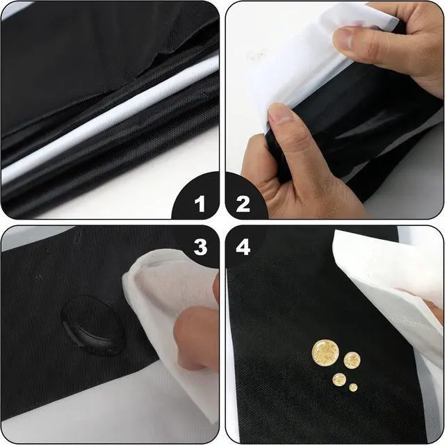 Alt view image 3 of 7 - peony man 2 Pieces Black and White Striped Tablecloth Plastic Stripe Table Cover Waterproof Rectangle Tablecloth for Holiday Party Picnic Decoration