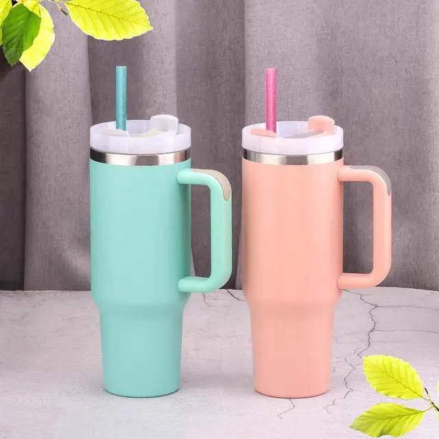 Alt view image 5 of 7 - Dakoufish Replacement Glitter Straws for Stanley|Owala|Simple Modern 40oz 30oz Tumbler,10 Pack 12 Inch Reusable Straws With Cleaning Brush For Stanley Hydro Jug Cup,Dishwasher Safe (Mix 10color)