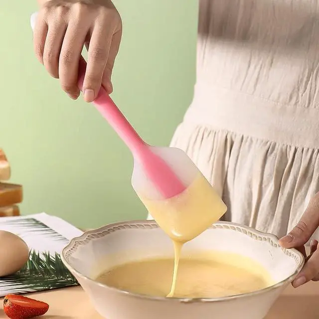 Alt view image 4 of 7 - 3 Pcs Silicone Spatula,8.2 Inch Heat-Resistant Spatula,Non-stick Rubber Spatulas, Baking Mixing Tool (Small)