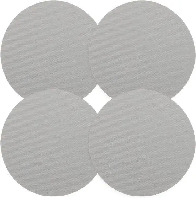 Main image of uxcell 4pcs Silicone Jar Opener Pads, 12.5cm/5" Texture Can Opener Multipurpose Round Bottle Lid Opener Non-Slip Coasters for Weak Hands Seniors Children, Gray