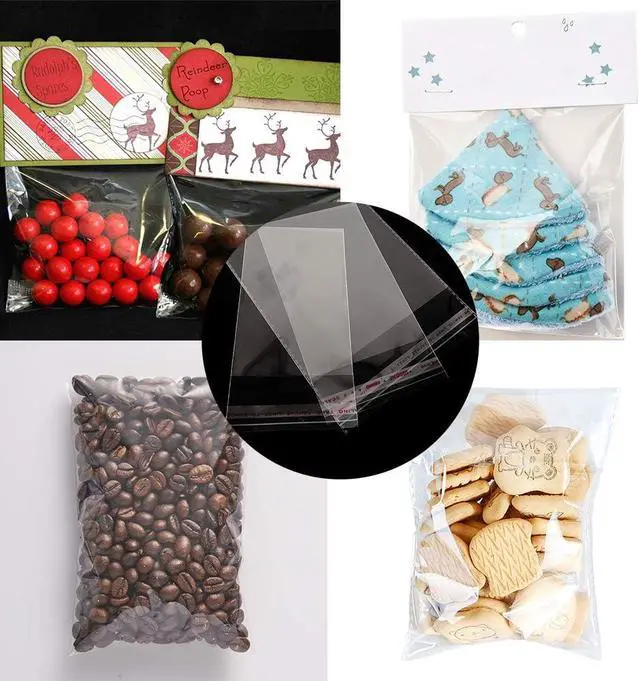Alt view image 3 of 7 - VIPITH Cellophane Bags Cookie Bags Candy bags(4x6 inch)
