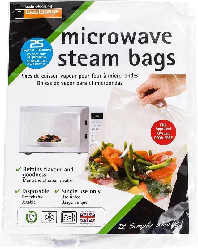 Main image of PLANIT PRODUCTS Microwave Steam Bags, 1 EA
