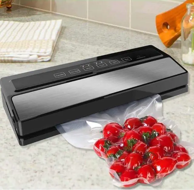 Alt view image 4 of 4 - Volanic 40 PCS 8X12 Inch Vacuum Sealer Bags with BPA Free Thick Embossed for Saver Sous Vide Cooking Food Meal Prep