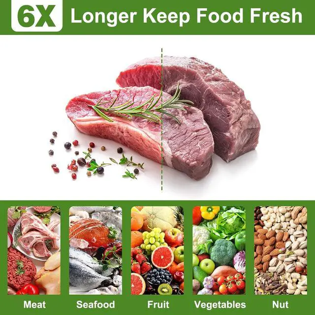 Alt view image 4 of 7 - Vacuum Sealer Bags for Food Storage, 100pcs Precut Pint & Quart | 3Mil Embossed BPA-Free Puncture-Resistant Bags, Universal Fit for Sous Vide, Meal Prep, Freezer Storage & Food Preservation