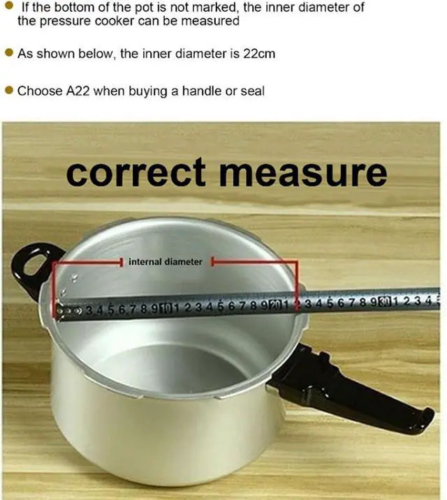 Alt view image 3 of 7 - Silicone Sealing Ring for Pressure Pot with Inner Diameter of 22cm/8.66in, Clear Silicone Gasket Pressure Cooker Gasket Sealing Ring Replacement Parts