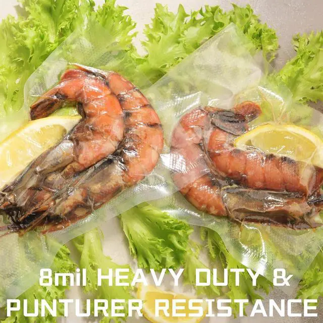 Alt view image 2 of 5 - Vacuum Sealer Bags Rolls 7sizes 2pack Thicker,Heavy Duty,BPA Free,Great for Vac storage Sous Vide Cooking (1PACK 11" x 16.4')